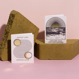 Inhale Exhale encouragement greeting card