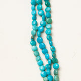 Nevada Turquoise Necklace with Indian Silver Clasp