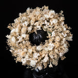 Dry Wreath - Cream