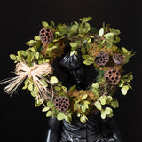 Dry Wreath - Rustic Moss