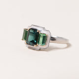 Green Tourmaline Ring