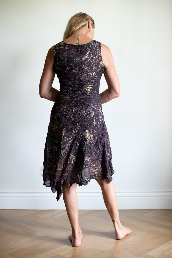 Pollock Metallic Short Dress
