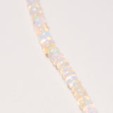 Small Ethiopian Opals w/Silver Diamond Pave Clasp