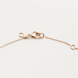 18k Gold Snake Necklace