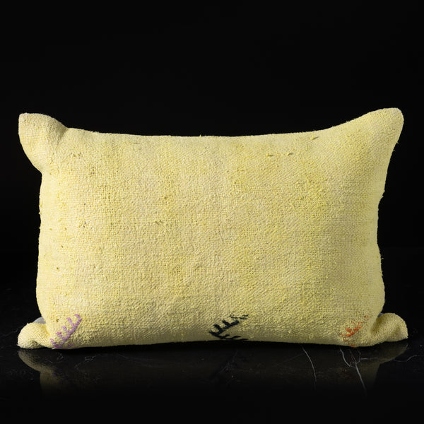 16x23 Yellow Kilim Pillow