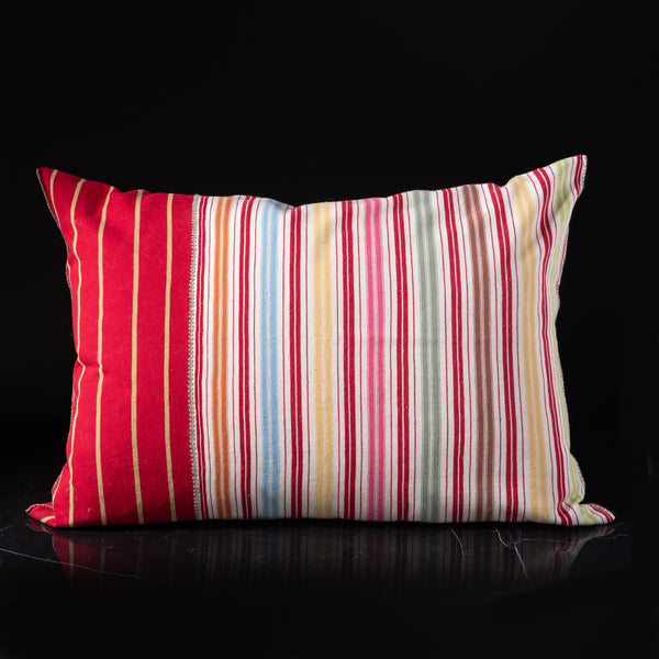 Striped Spring Pillow
