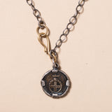 Petite Fortune Favors The Bold Coin Necklace