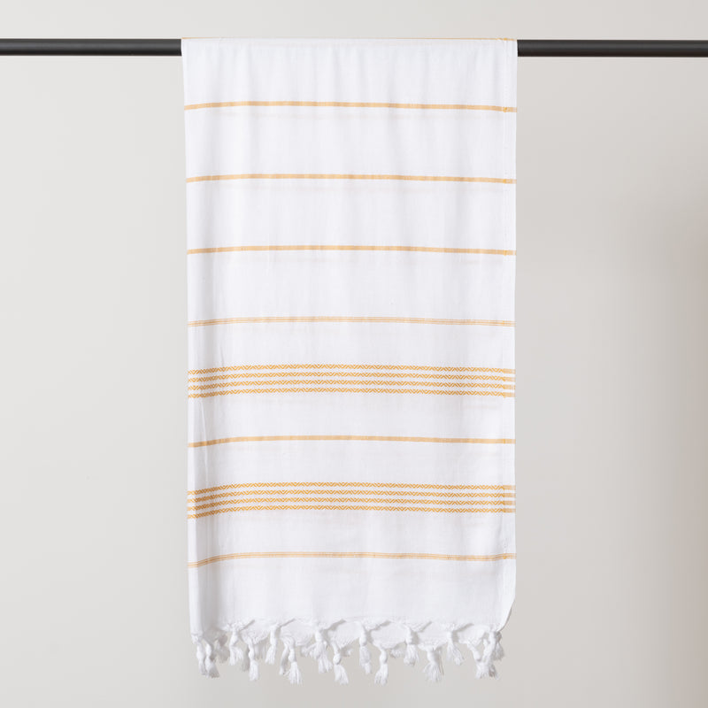 Turkish Beyaz Capraz Towel