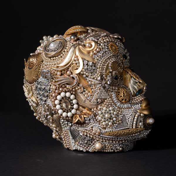 Head with Pearls