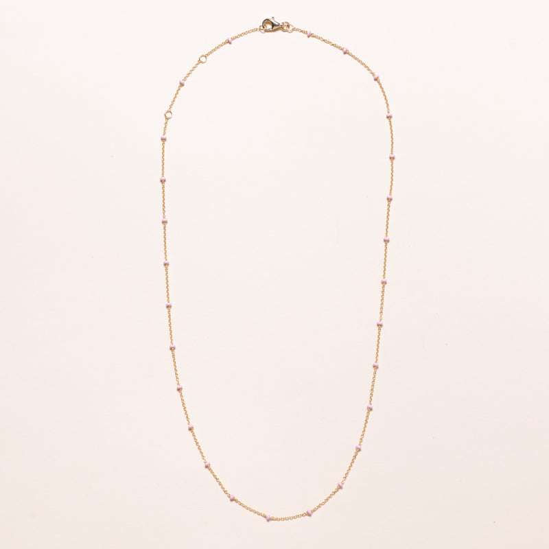 18" Gold and Bead Chain