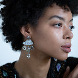 Druzy Cloud Earrings