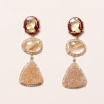 carved carnelian earrings