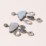 Druzy Cloud Earrings