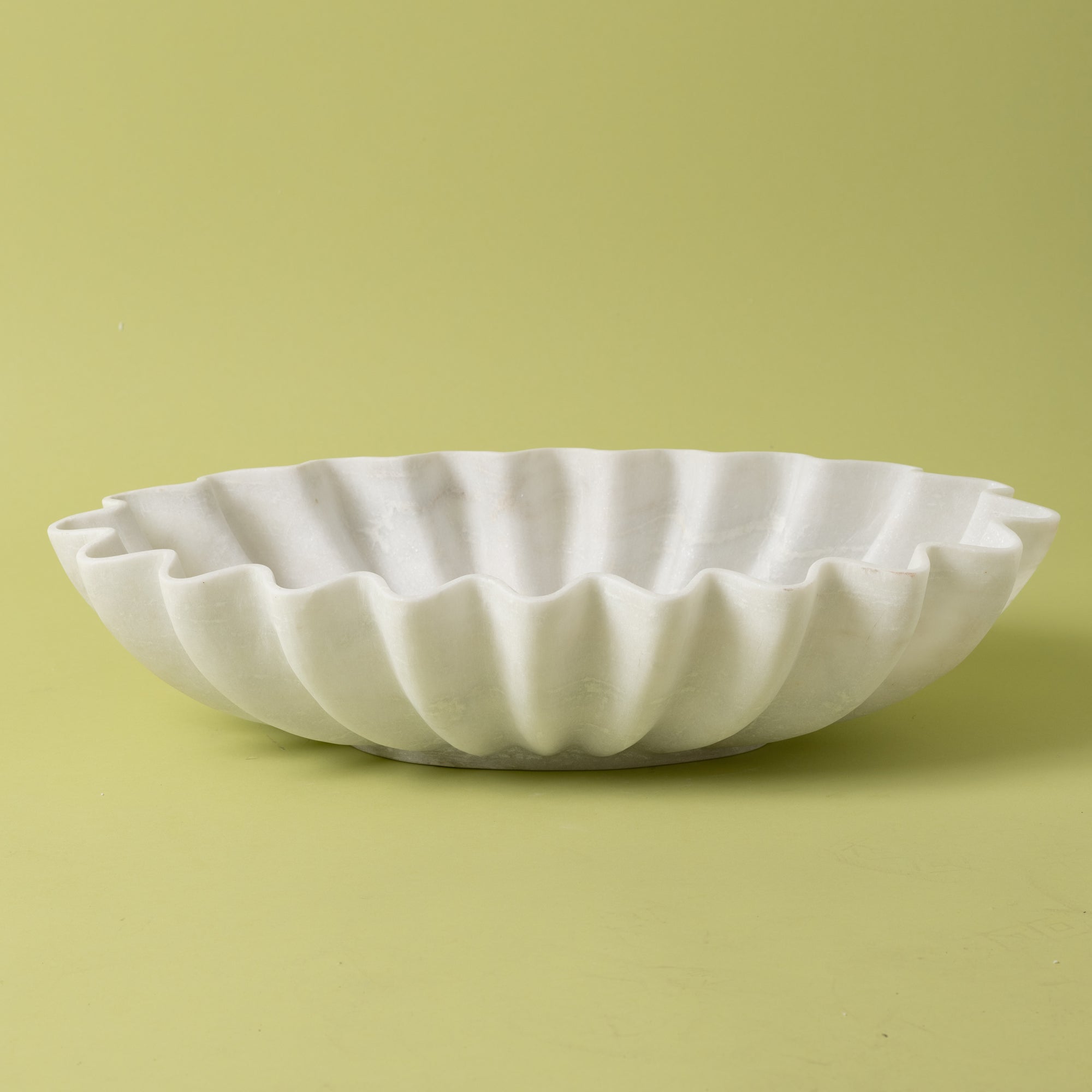Opulent White Indian Marble