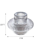 Taper/Tea Light Candlesticks, Stackable/Revers CandleHolders