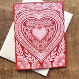 "I Love You," Greeting Card