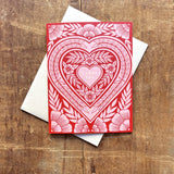 "I Love You," Greeting Card
