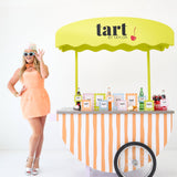 Orange Sherbet Mini Acrylic Picture Frame