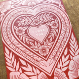 "I Love You," Greeting Card