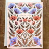 "Thank You," Greeting Card