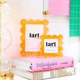 Neon Orange Mini Acrylic Picture Frame