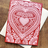 "I Love You," Greeting Card