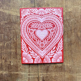 "I Love You," Greeting Card