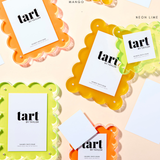 Neon Orange Mini Acrylic Picture Frame