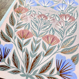 "Thank You," Greeting Card