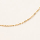 18k Gold Round Cable