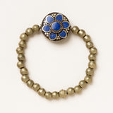 Tibetan & African Beads and Pendants Bloom Bracelet