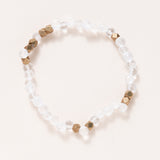 Brass, Crystal Beads