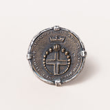 The Bold Big Coin Ring