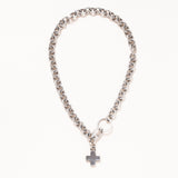 Square Cross Necklace