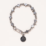 Chunky Square Cross Bracelet