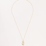 18k Gold Heart Necklace