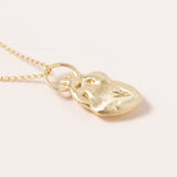 18k Gold Heart Necklace
