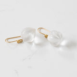 Crystal Acorn Earrings