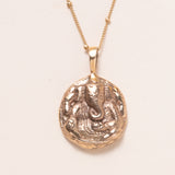 18K Gold Filled Satellite Chain with Bronze Ganesha