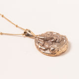 18K Gold Filled Satellite Chain with Bronze Ganesha