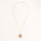 18K Gold Filled Satellite Chain with Bronze Ganesha