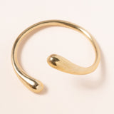 Twisted Dome Bangle Made of Brass