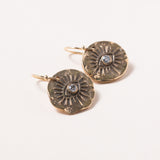 Evil Eye Earrings Bronze