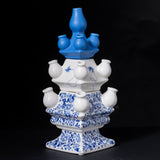 Tulip Vase 3-tier Mixed Dainty Flower Bottom