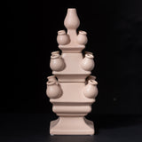 Tulip Vase 3-tier Beige