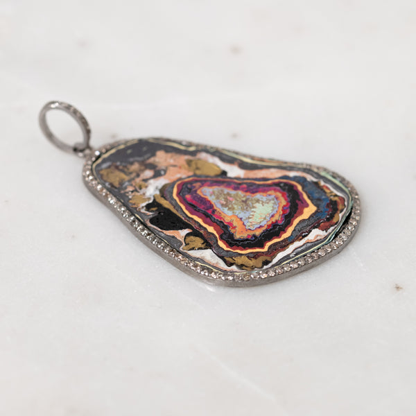 Andrew Jensdotter Paint Chip Pendant
