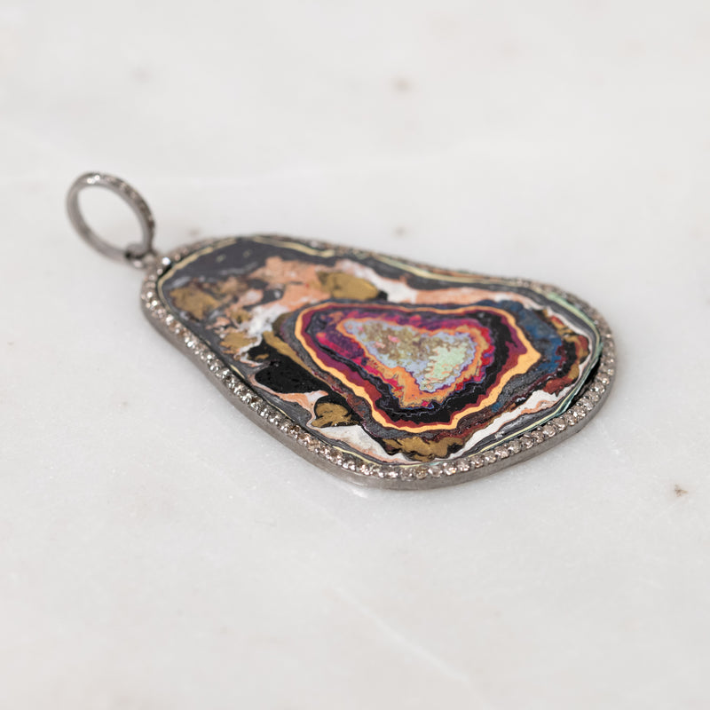 Andrew Jensdotter Paint Chip Pendant