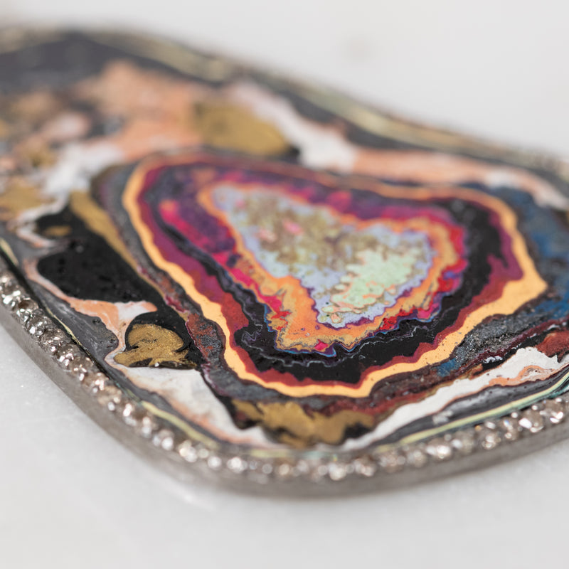 Andrew Jensdotter Paint Chip Pendant