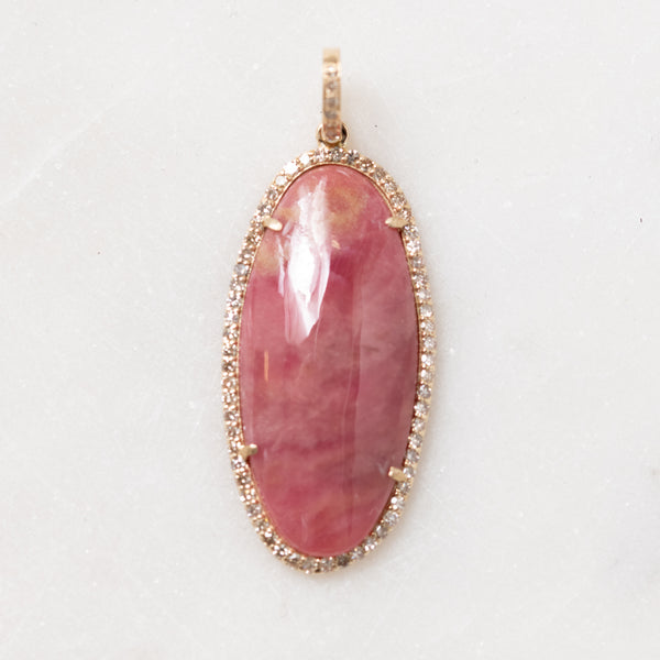 Rhodonite pendent