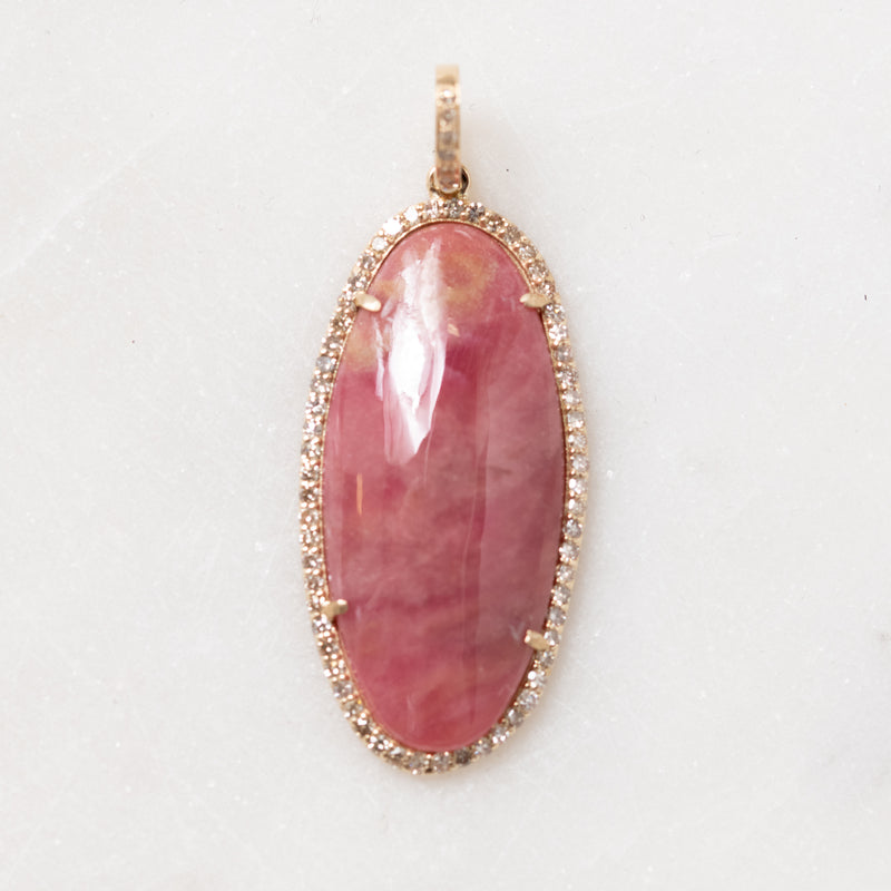 Rhodonite pendent